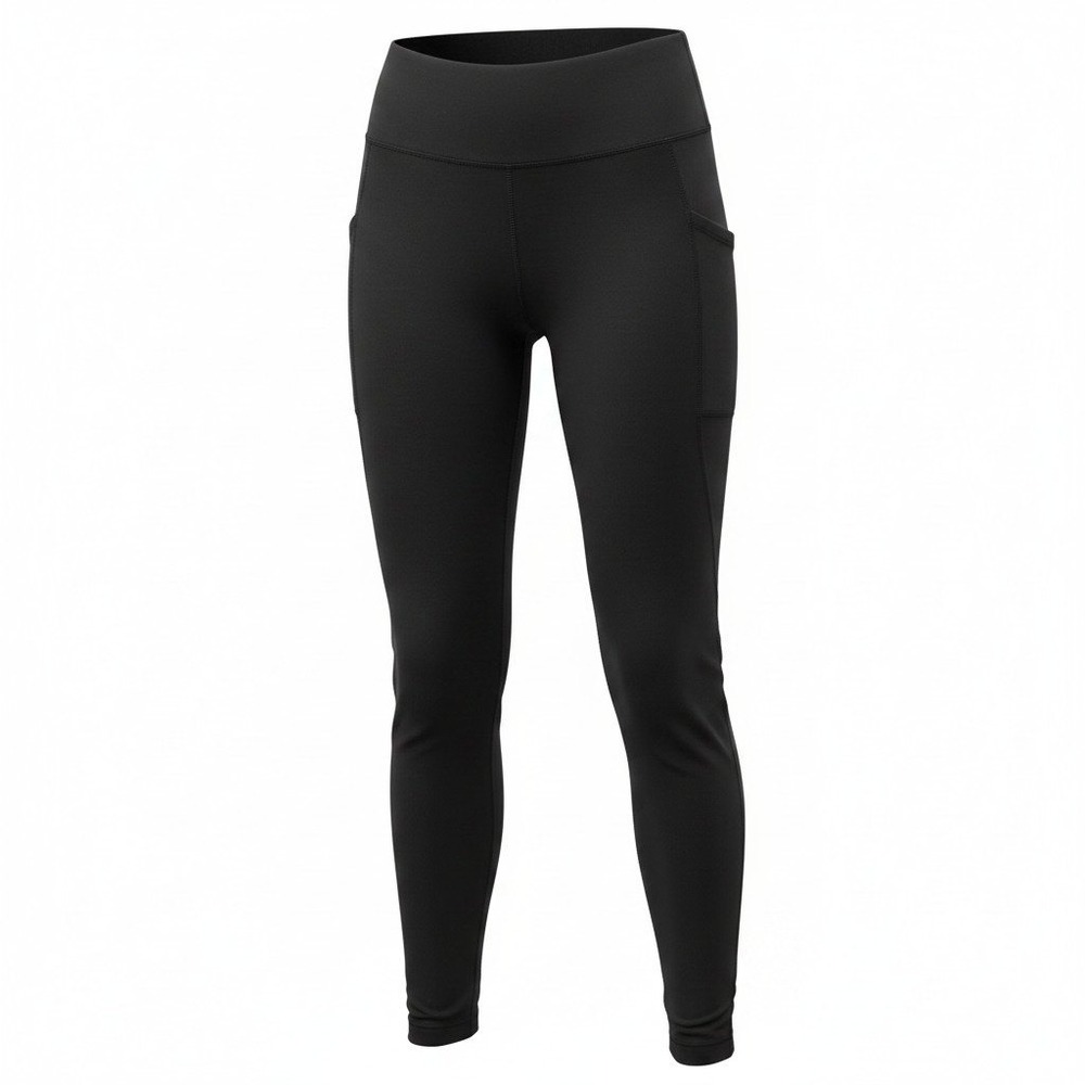 Baleaf Fleece Lined Leggings Women XS Black Excellent High Waisted Pockets Warm
